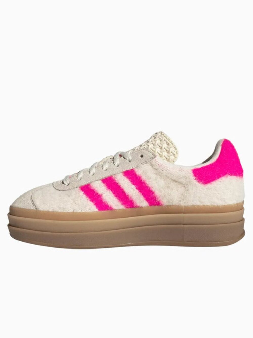 Women's Originals Gazelle Bold White Shock Pink 8.5 NEW